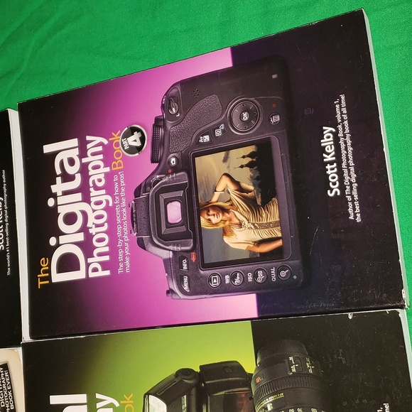 The Digital Photography Book Vol 1-4 Paper Back Like New - Picture 5 of 6